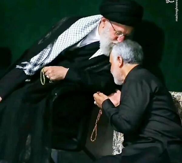 عکس حاج قاسم سلیمانی را