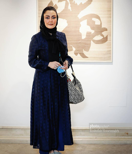 عکس شقایق فراهانی در پیاده روی اربعین
