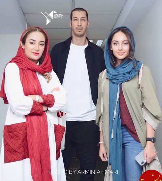 عکس بهرام افشار و زنش