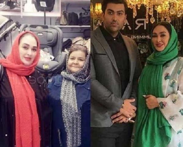 عکس زایمان الهام حمیدی
