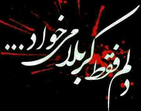 عکس نوشته فردا اربعین است