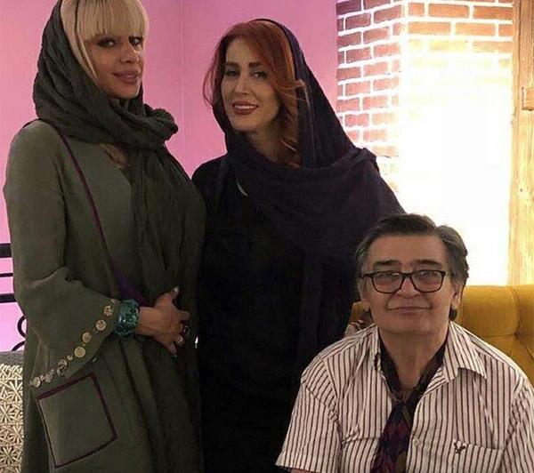 عکس رضا رویگری و همسر