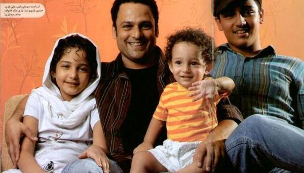 عکس کودکی حسین یاری