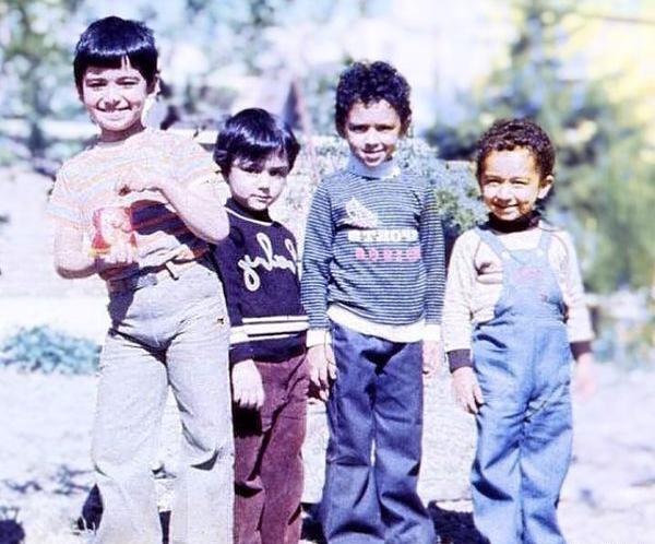 عکس کودکی حسین یاری