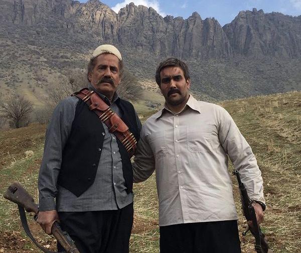 عکس پوریا پورسرخ و لباس کردی