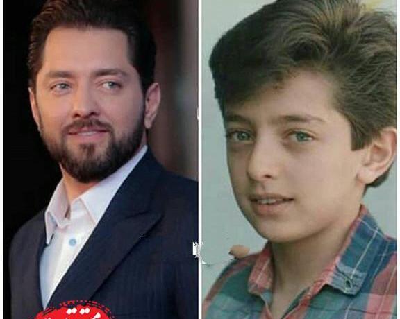 عکس بچگیهای بهرام رادان