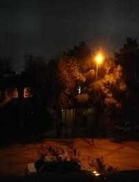 عکس شب از پنجره