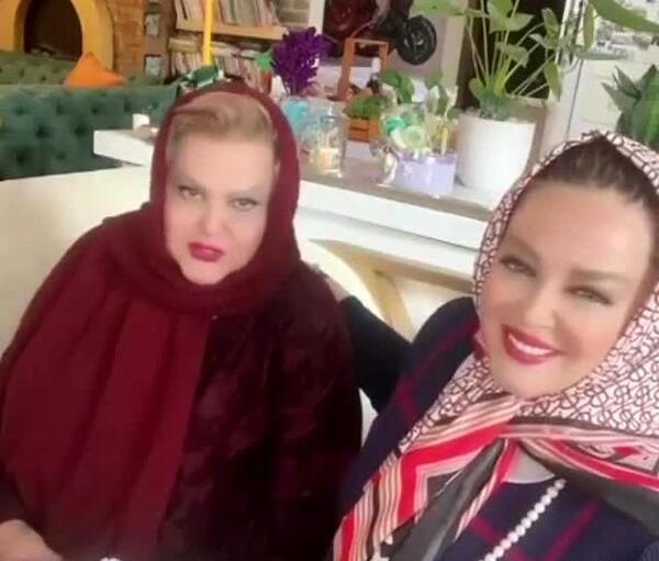 عکس بهاره رهنما مادرش