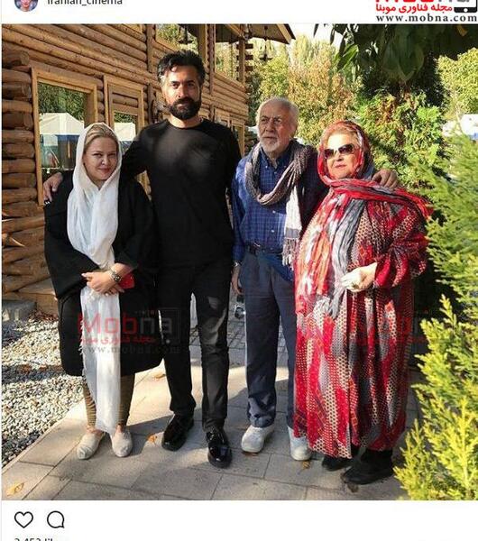 عکس بهاره رهنما مادرش