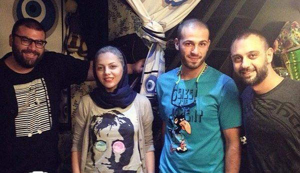 عکس عروسی چکامه چمن ماه