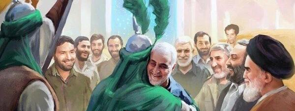 عکس سردار سلیمانی با آهنگ
