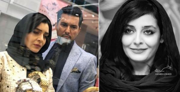 عکس ساره بیات و حامد بهداد در سریال دل