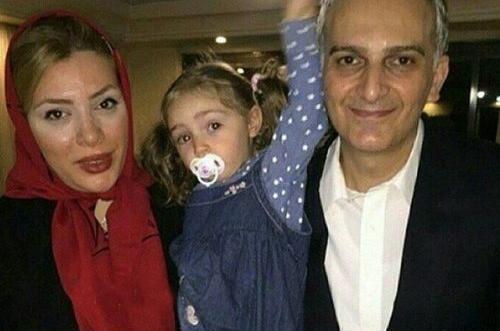 عکس بچه ی بیژن بنفشه خواه