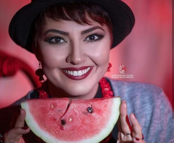 عکس زن و بچه آناهیتا همتی