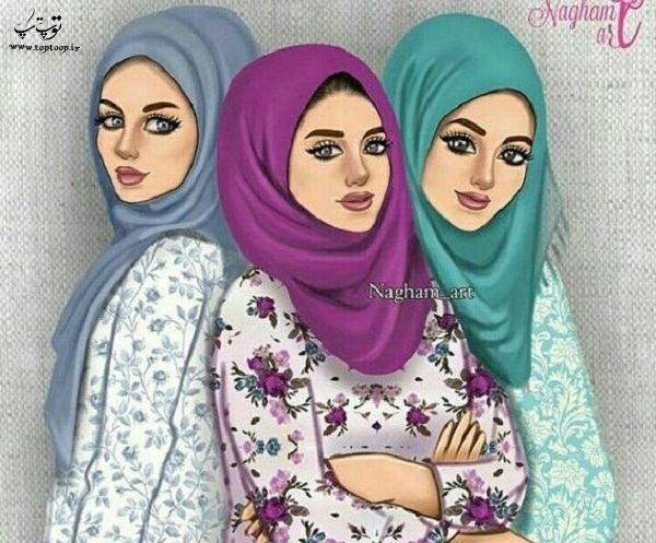 عکس پروفایل دخترونه اسپرت چادری