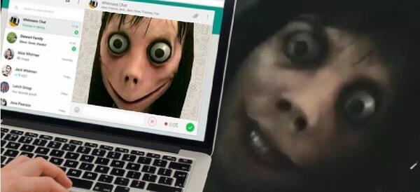 عکس مومو که پیام میده