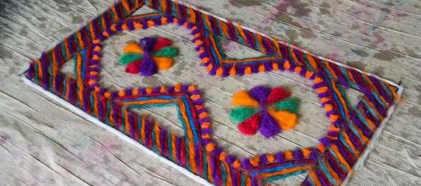 عکس فرش نمدی