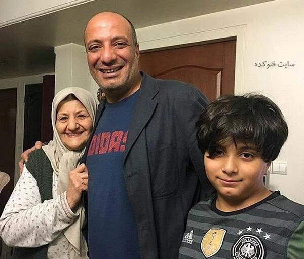 عکس امیر جعفری و برادرزاده اش