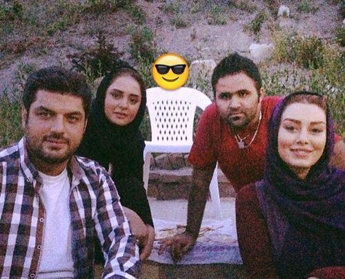 عکس سام درخشانی و نرگس محمدی در برزیل