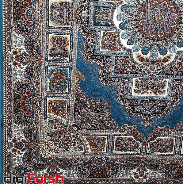 عکس فرش حوض آبی