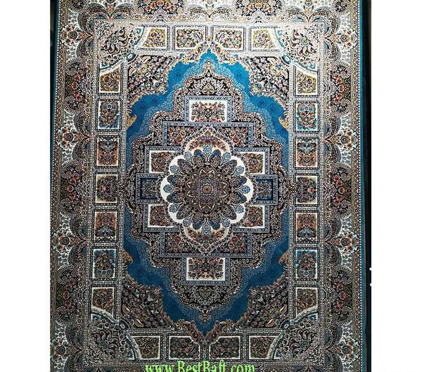 عکس فرش حوض آبی