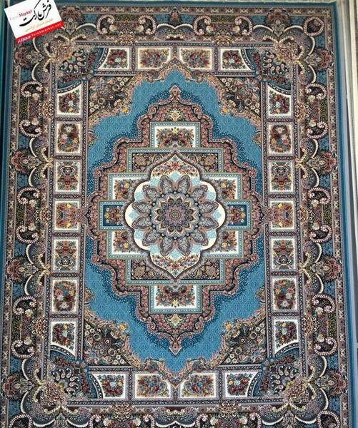 عکس فرش حوض آبی