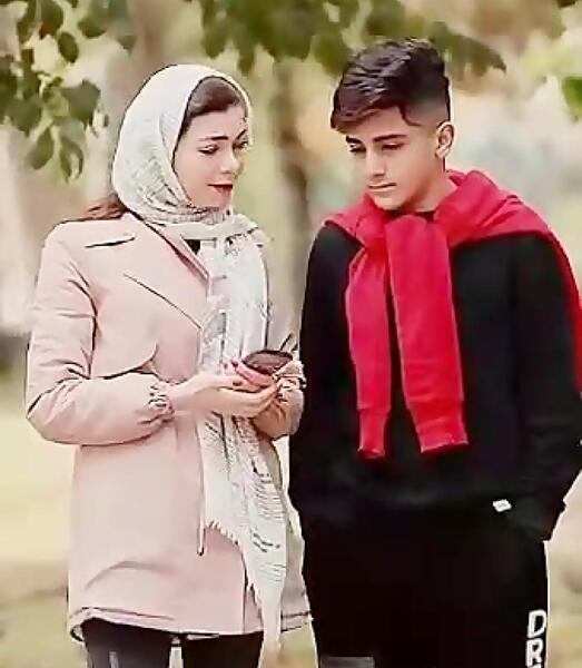 عکس دوست دختر امین طاهری