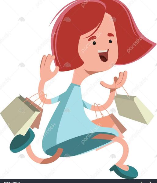 عکس در حال خرید