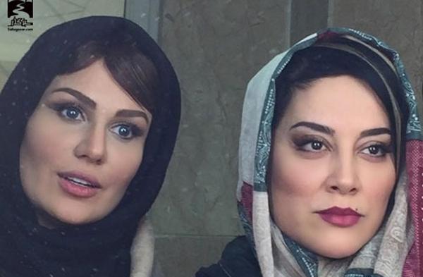 عکس اشا محرابی و شوهرش