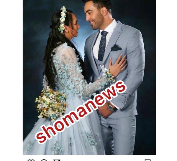 عکس عروسی کیمیا