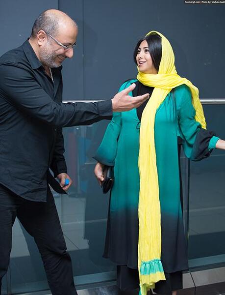 عکس کف پای آزاده صمدی