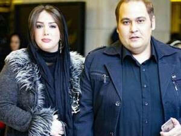 عکس غزل بدیعی همسر رضا داوود نژاد
