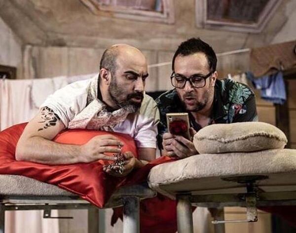 عکس امین حیایی و محسن تنابنده