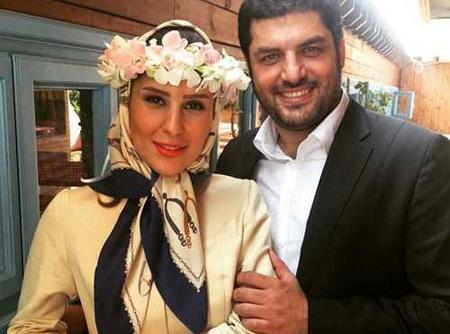 عکسهای سام درخشانی با نرگس محمدی