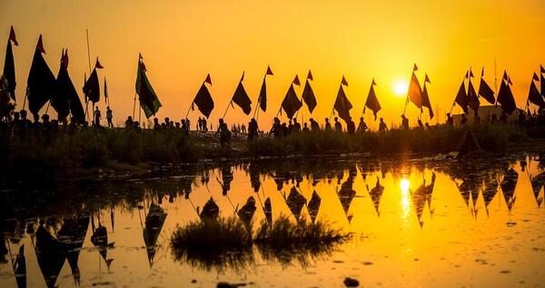 عکس جاده اربعین