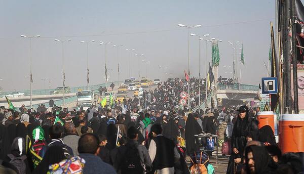 عکس جاده اربعین