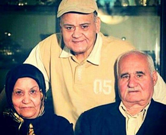 عکس خانواده ی اکبر عبدی