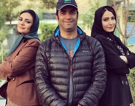 عکس سمیرا حسن پور با همسرش