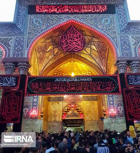 عکس حرم آقا حسین