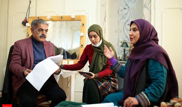 عکس مرجانه گلچین و حمید لولایی