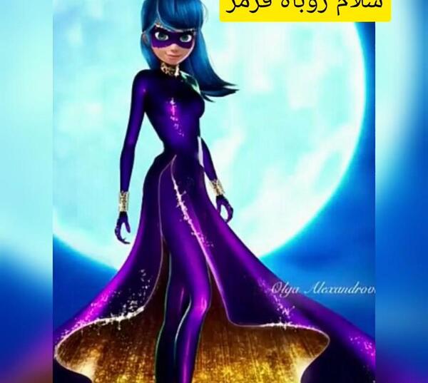 عکس روباه قرمز و دختر کفشدوزکی