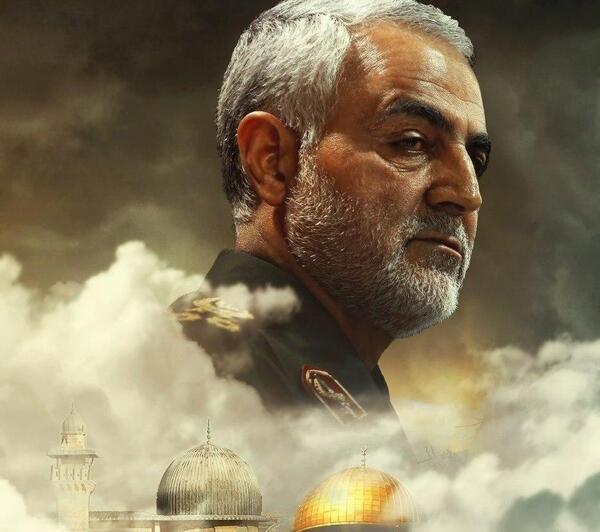 عکس سردار سلیمانی روز قدس