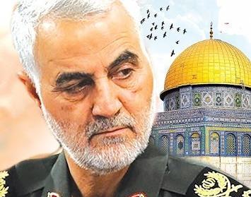عکس سردار سلیمانی روز قدس