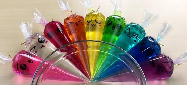 عکس ژل بازی اسلایم