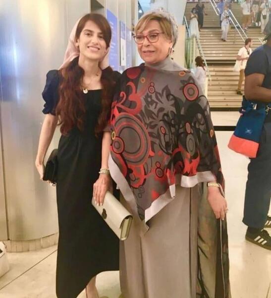 عکس سارینا فرهادی در اسکار
