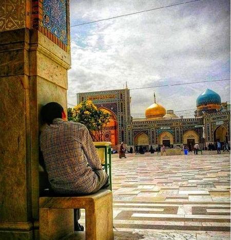 عکس حرم امام رضا استوری
