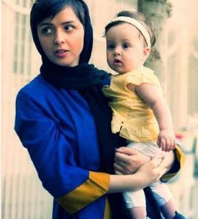 عکس ترانه علیدوستی وهمسرش ودخترش