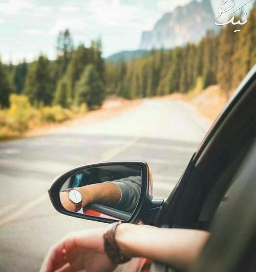 عکس فیک دخترونه تو ماشین
