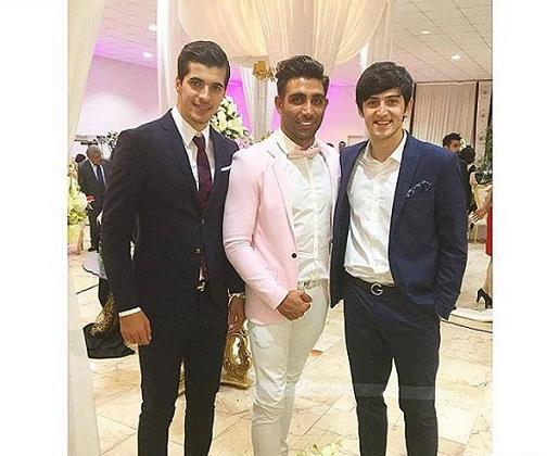 عکس ترلان پروانه با سعید عزت اللهی