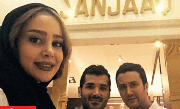 عکس الناز حبیبی و شاهرخ استخری